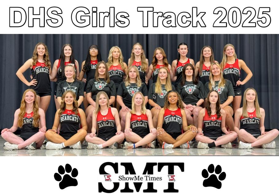 Dexter Lady Cats 2025 Track and Field Team