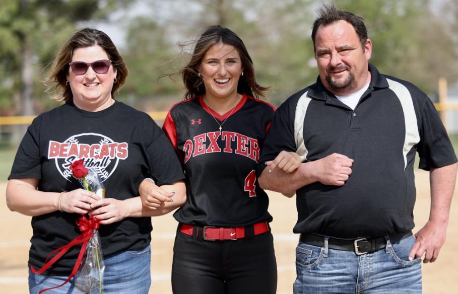 2025 DHS Softball Team Senior Night Featuring Reese Colyer