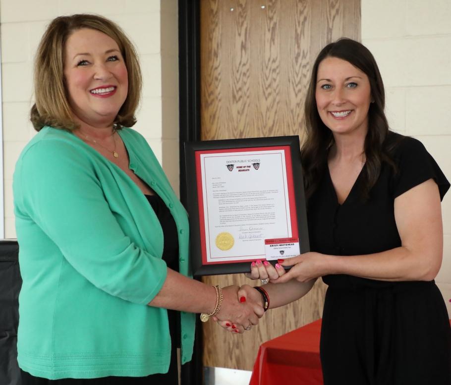 CTA Retirement Tea Honors Kristi Whitehead of 28 Years of Service