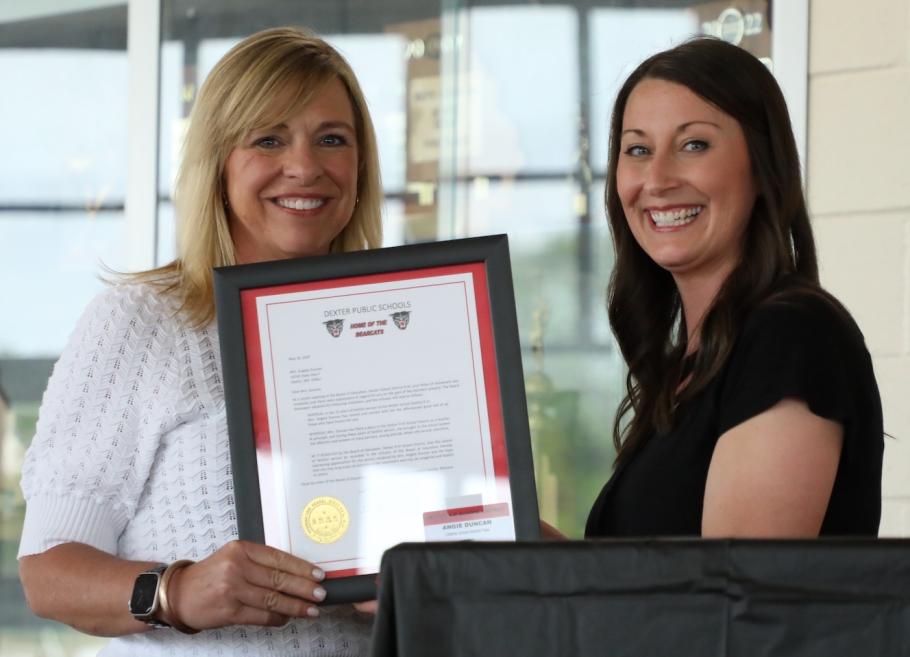 CTA Retirement Tea Honors Angie Duncan for Her 31 Years of Experience
