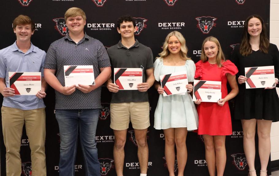 2025 Dexter Lions Club Girls and Boys Scholarships Awarded