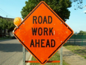 U.S. 60 in Stoddard County One Lane