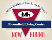 Bloomfield Living Center Now Hiring