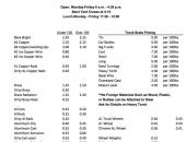 Bootheel Recycling Price Sheet - September 28, 2018