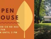 Open House at 14008 County Road 403, Dexter