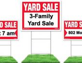 Three-Family Yard Sale in Dexter