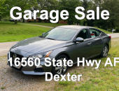 Huge Yard Sale on Hwy AF in Dexter (CLICK ARTICLE for DETAILS)
